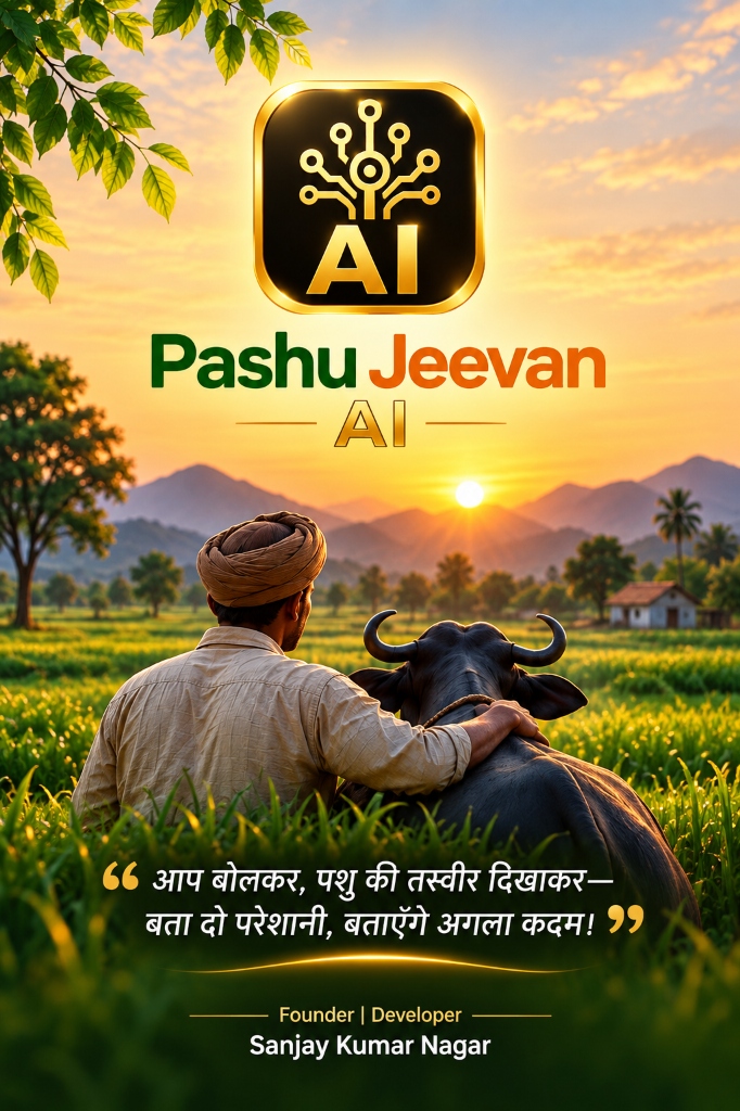 पशुजीवन AI पोस्टर